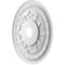 Ekena Millwork Baltimore PVC Ceiling Medallion (Canopies up to 7 3/4"), 22"OD x 3 1/2"ID x 1"P, Bright Coat Gold CMP22BABGL - alternate 4